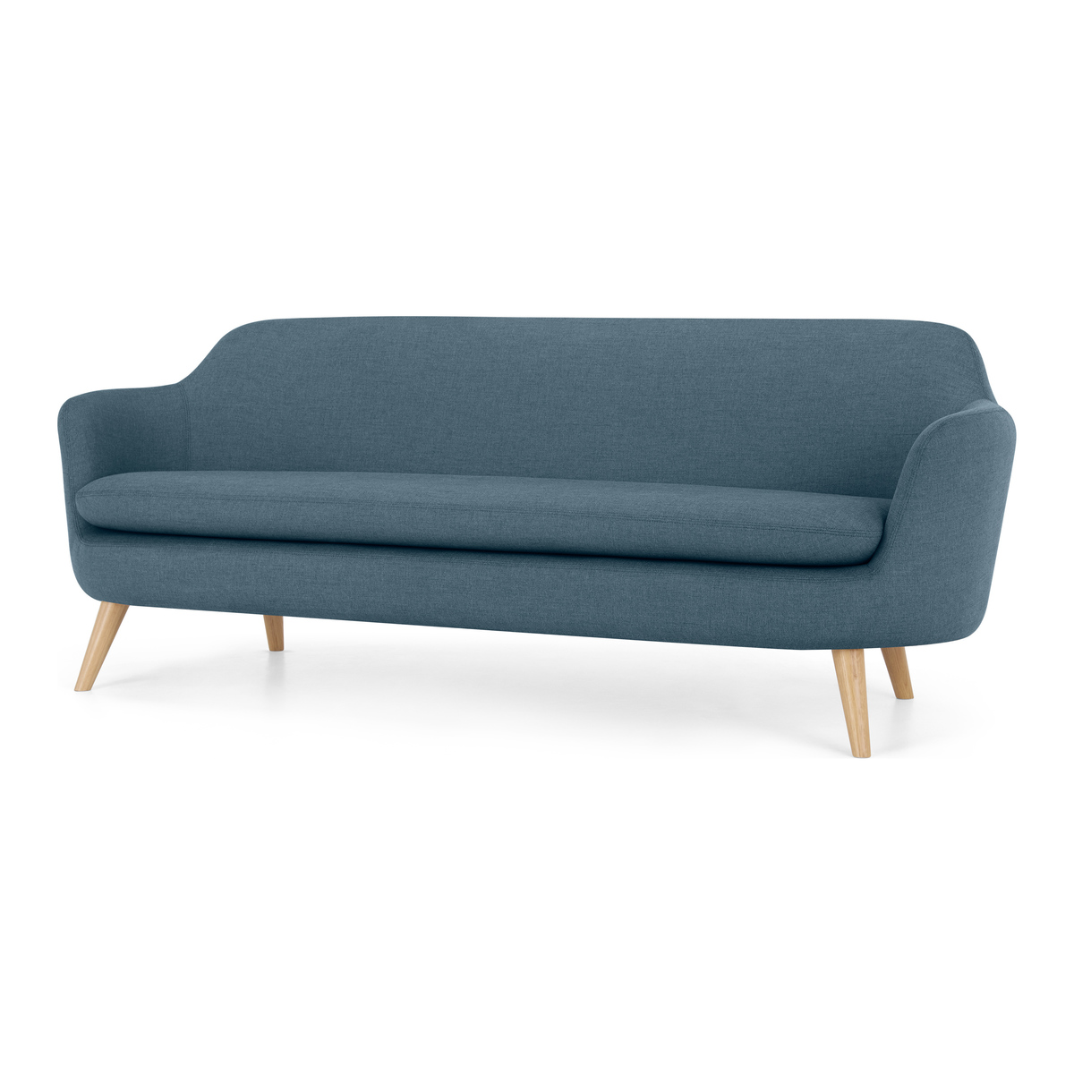 Nya 3 Seater Sofa, Duke Blue Weave – image 1