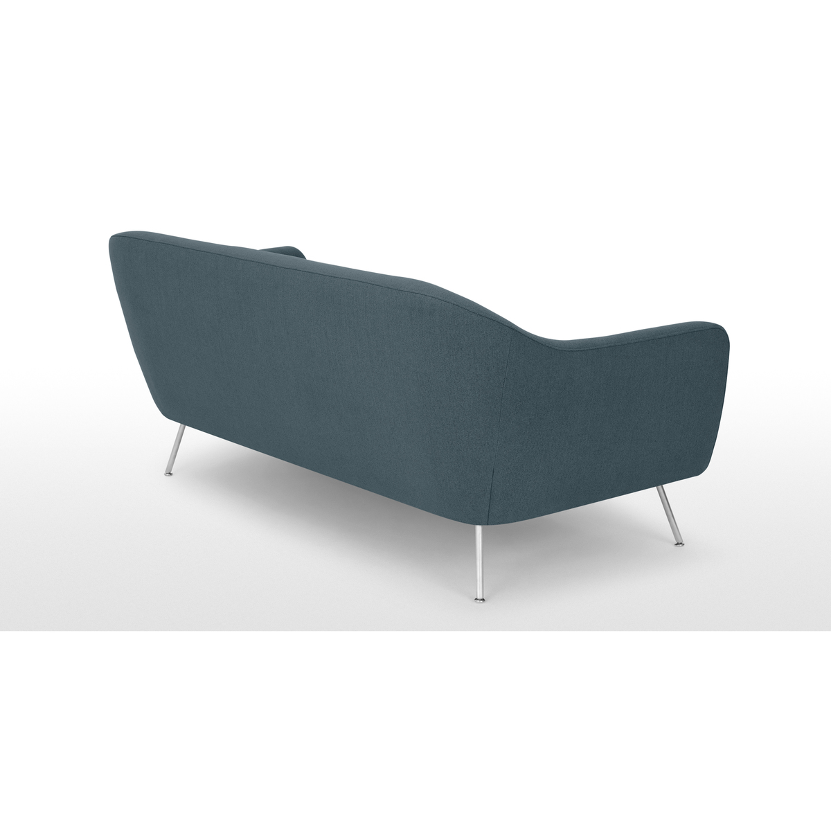 Reece 3 Seater Sofa, Mina Earl Blue with Metal Legs – image 4