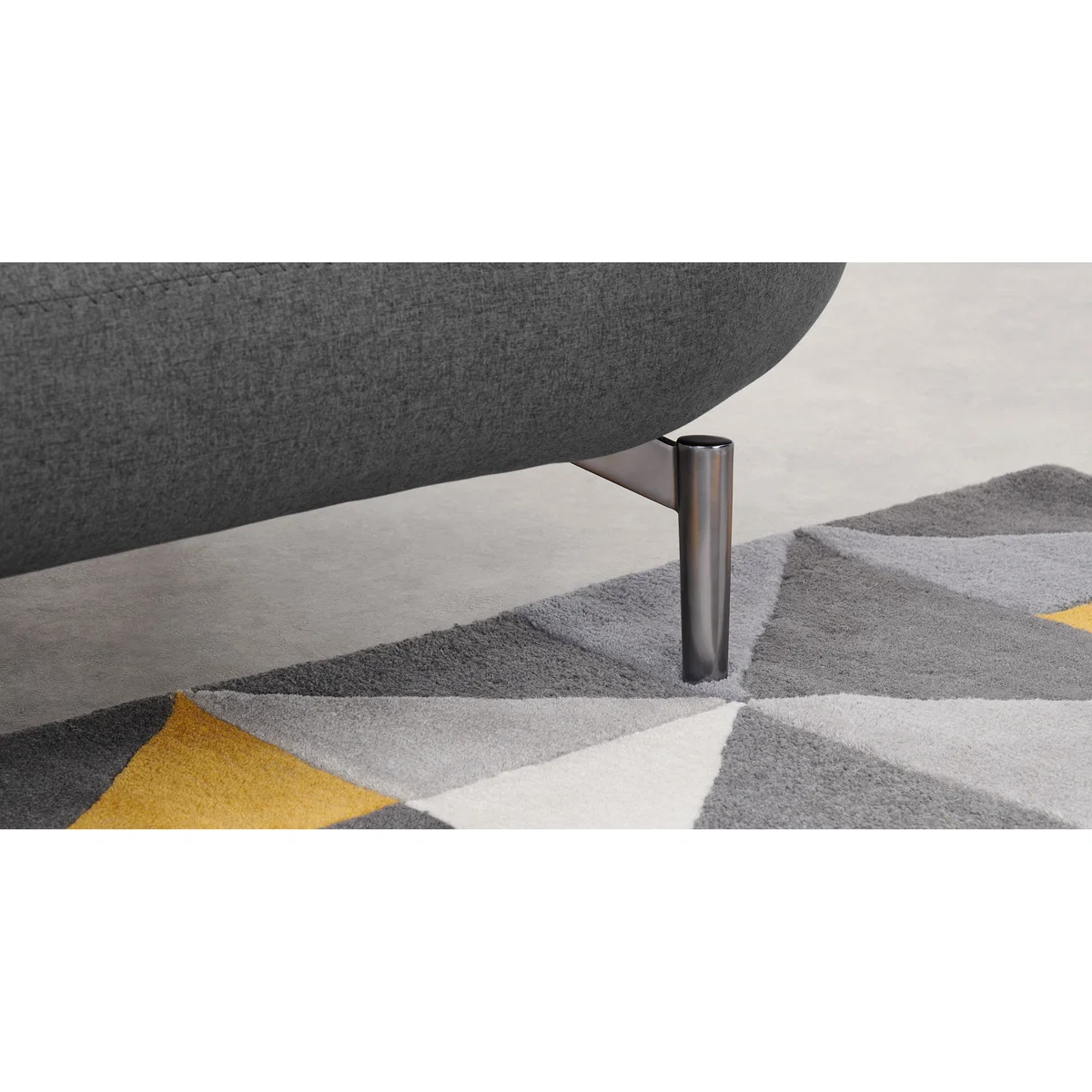 Inka Left Hand Facing Chaise End Corner Sofa, Marl Grey – image 4