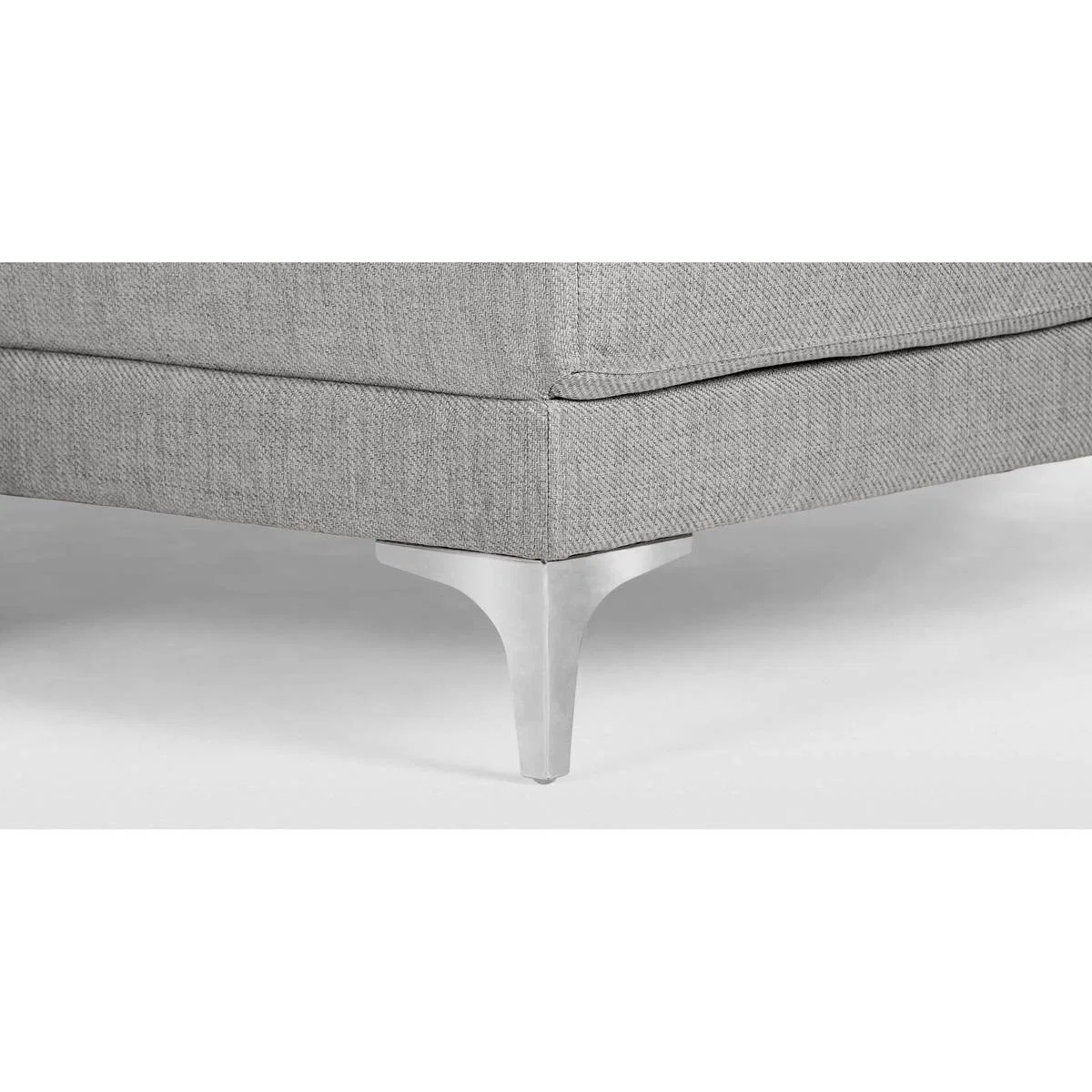 Vittorio Right Hand Facing Chaise End Corner Sofa, Pearl Grey – image 5