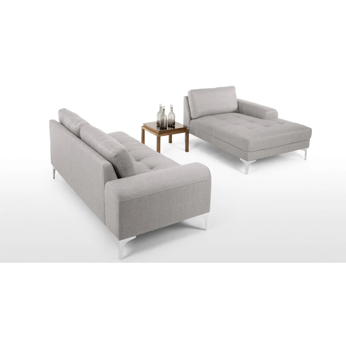 Vittorio Right Hand Facing Chaise End Corner Sofa, Pearl Grey – image 7