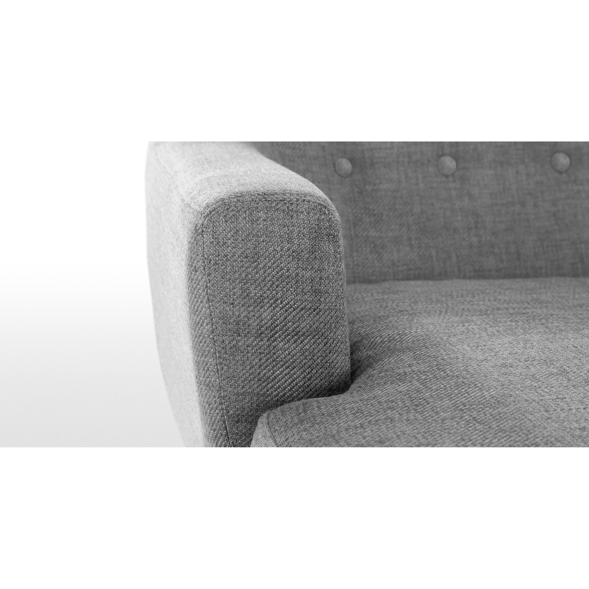Ritchie Chaise End Corner Sofa, Pearl Grey – image 6