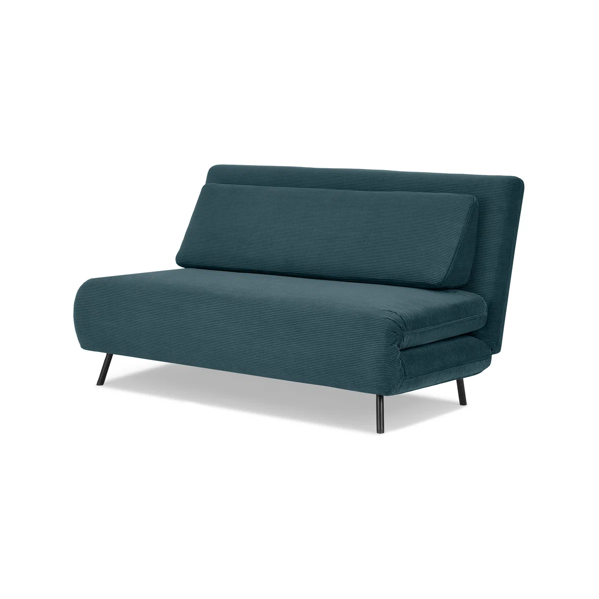 Kahlo Large Sofa Bed, Teal Corduroy Velvet – image 2