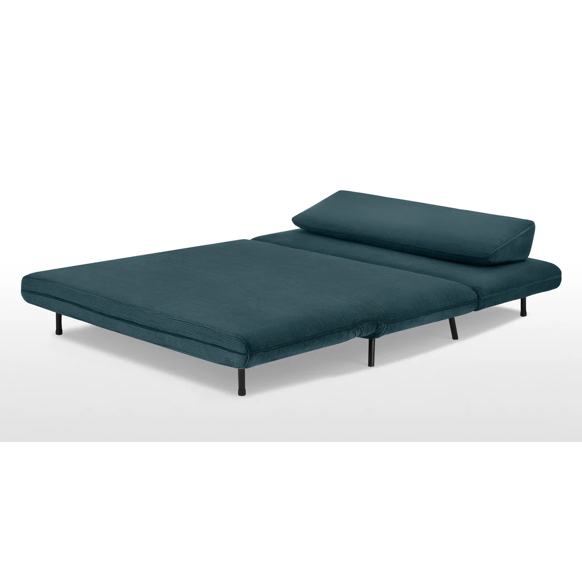 Kahlo Large Sofa Bed, Teal Corduroy Velvet – image 5