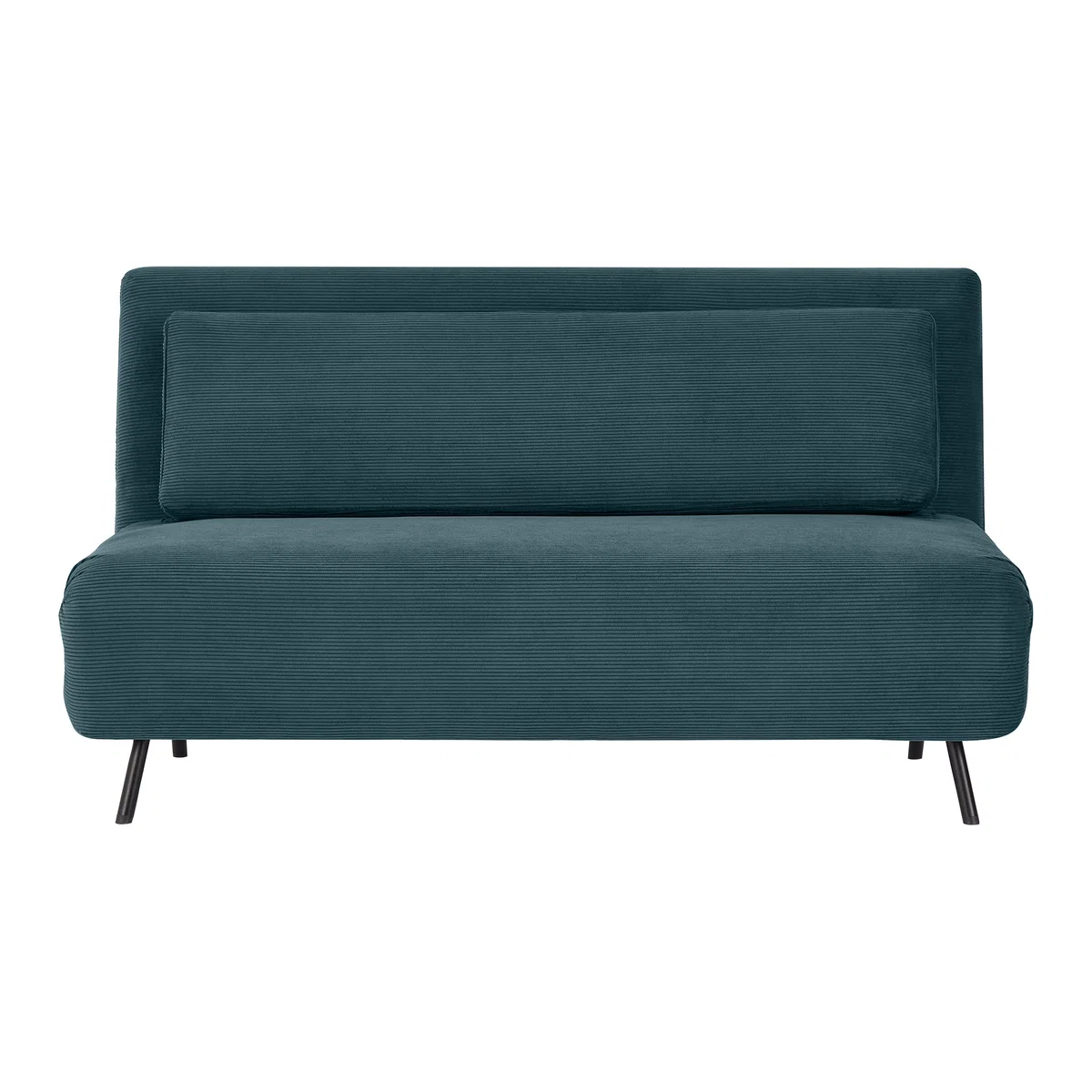 Kahlo Large Sofa Bed, Teal Corduroy Velvet – image 1