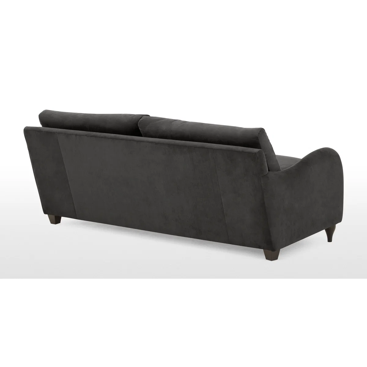 Sofia 3 Seater Sofa, Plush Asphalt Velvet – image 5