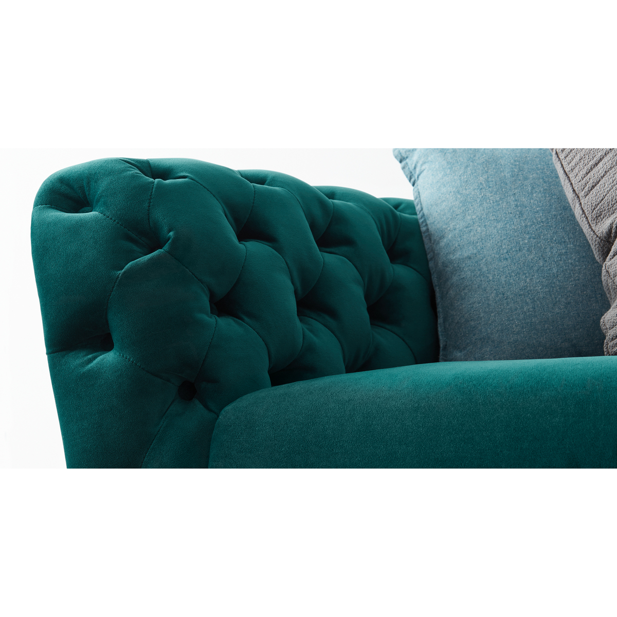 Sloan 2 Seater Sofa, Seafoam Blue Velvet – image 5