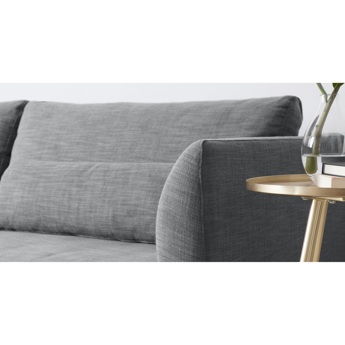 Jules 3 Seater Sofa, Austria Grey – image 6