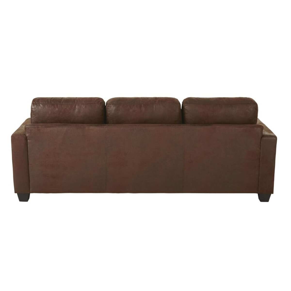 3/4 Seater Microsuede LHF Corner Sofa in Brown Philadelphie – image 3