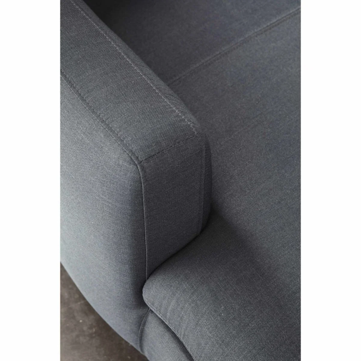 Fabric 7-Seater Corner Sofa, Charcoal Grey City – image 3