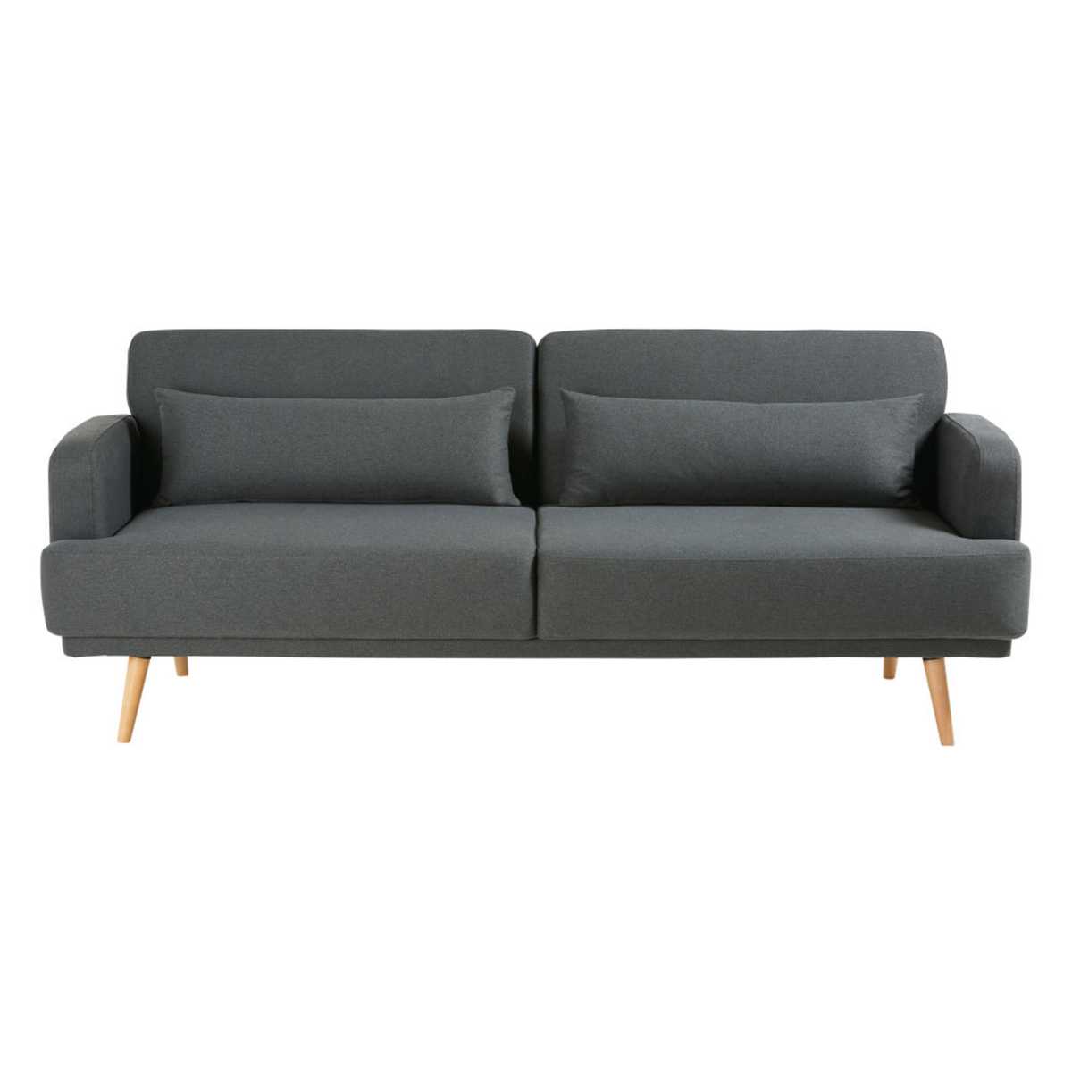 Grey 3-Seater Sofa Bed Elvis – image 3