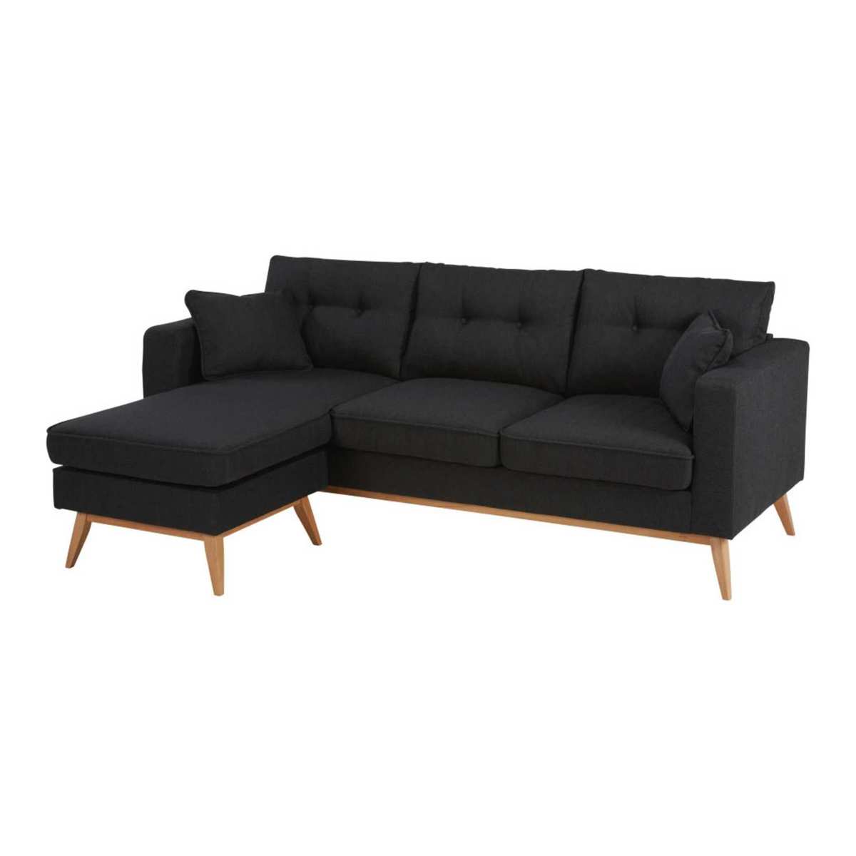 Scandinavian 4 5-Seater Anthracite Grey Modular Corner Sofa Brooke – image 1