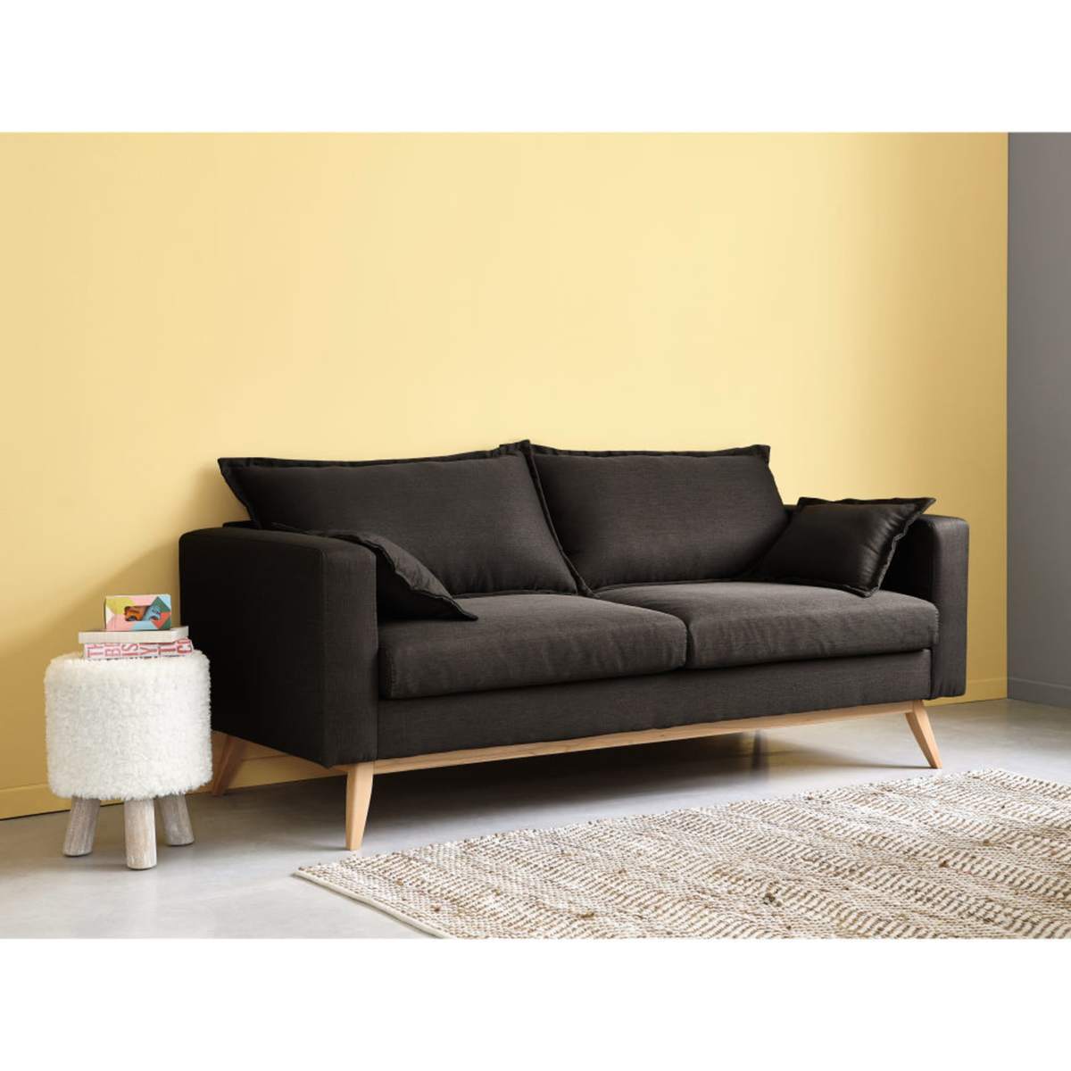 3-Seater Sofa in Slate Grey Duke – image 3