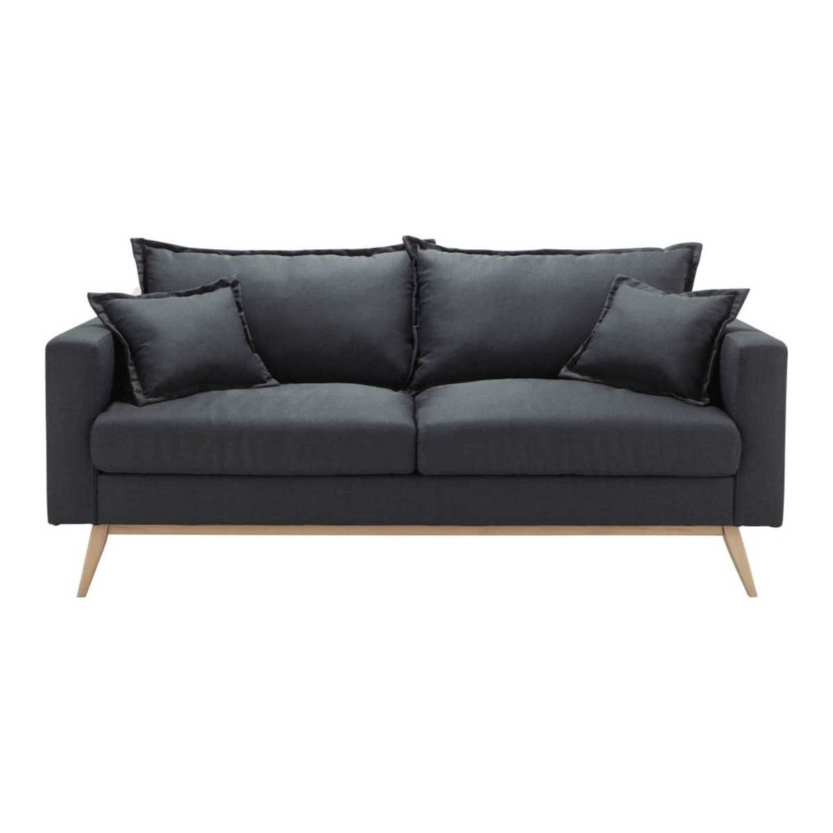 3-Seater Sofa in Slate Grey Duke – image 1