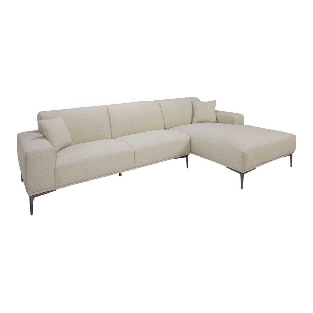 Grey 5-Seater Right Hand Corner Sofa Tokyo – image 1