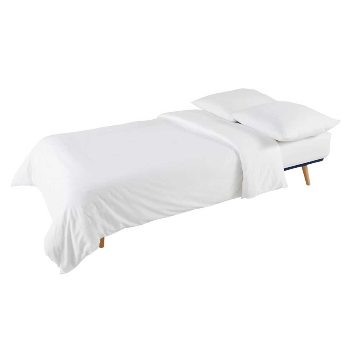 Royal Blue 3-Seater Sofa Bed Elvis – image 8