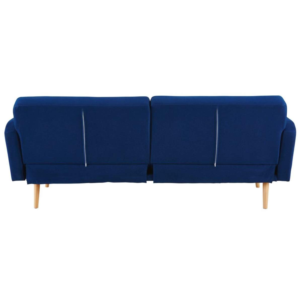 Royal Blue 3-Seater Sofa Bed Elvis – image 9