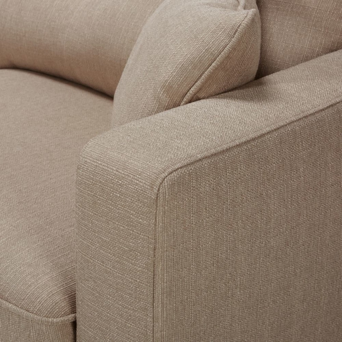 Scandinavian 3-Seater Beige Sofa Brooke – image 3