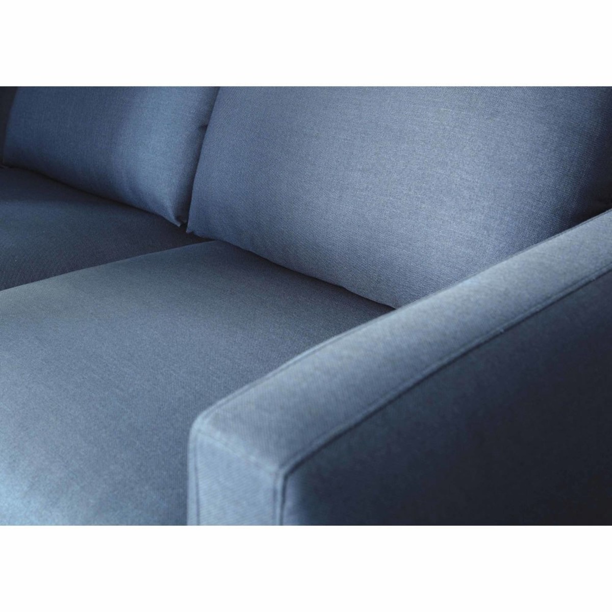 5-Seater Fabric Left Corner Sofa in Midnight Blue City – image 2