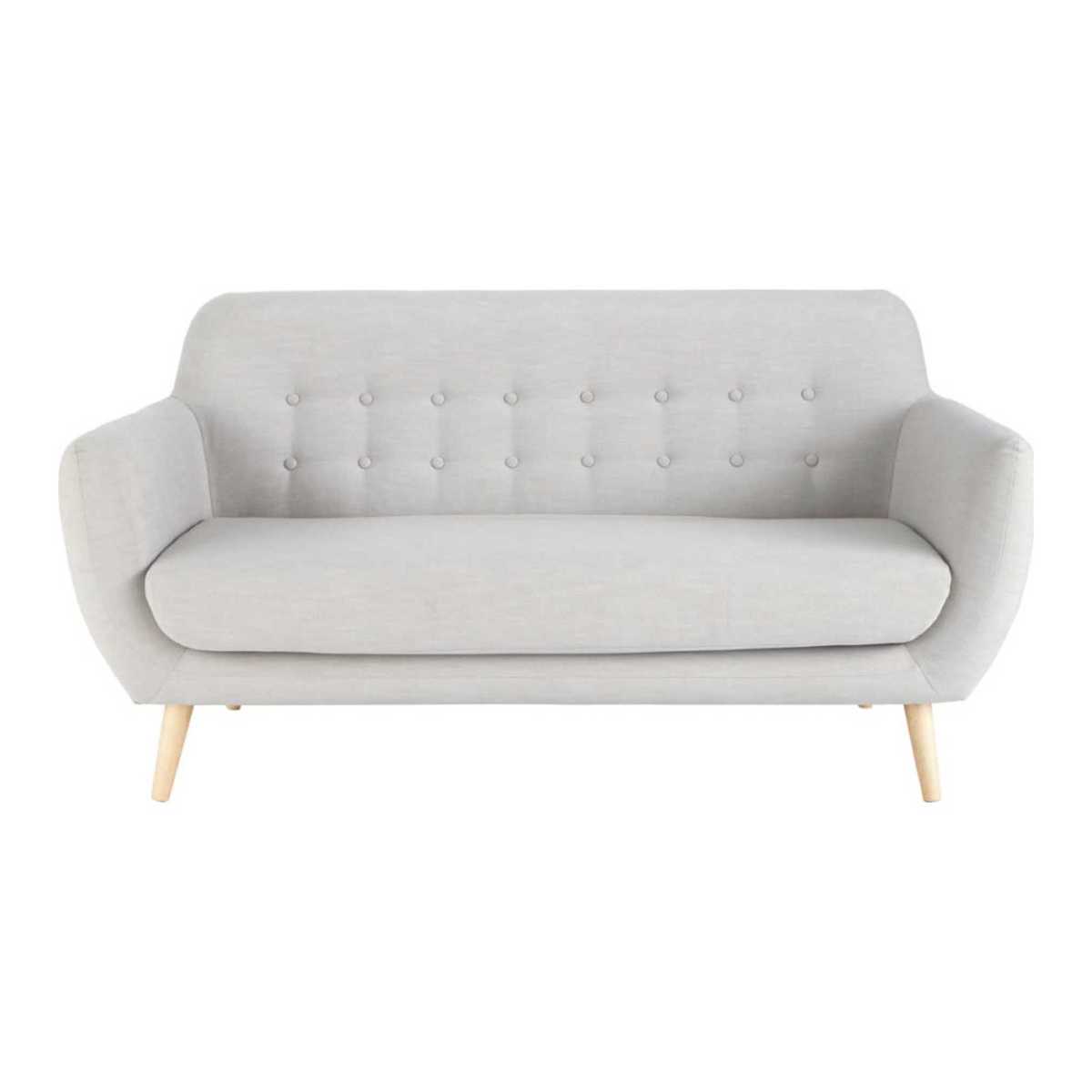 Scandinavian Grey 2 3-Seater Sofa Iceberg – image 1