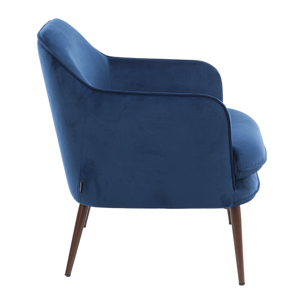 Pols Potten - Charmy Velvet Armchair - Blue – image 4