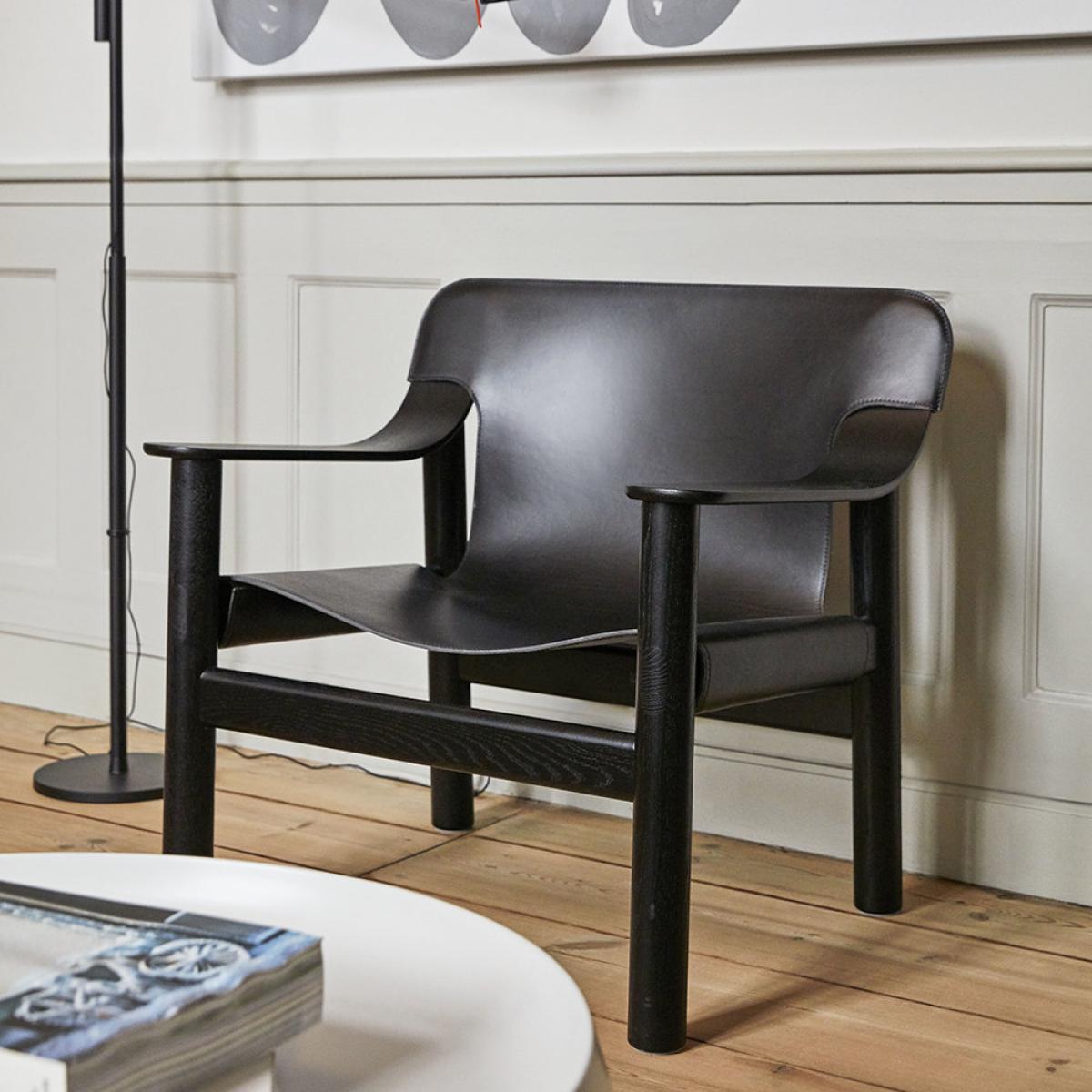HAY - Bernard Armchair - Black Leather – image 2