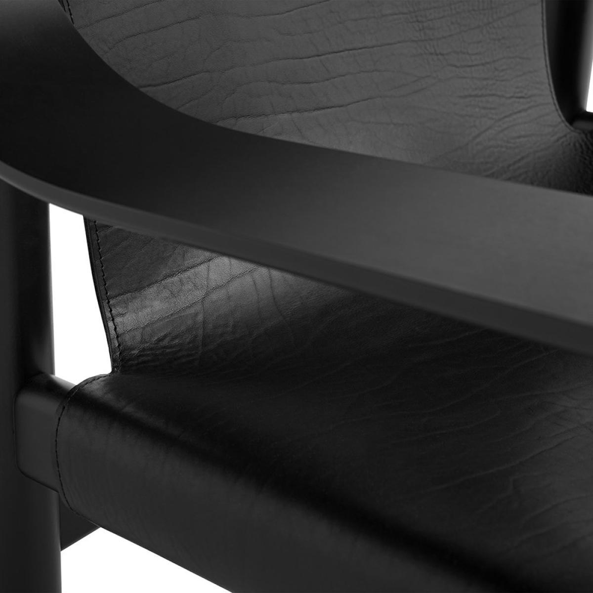 HAY - Bernard Armchair - Black Leather – image 5