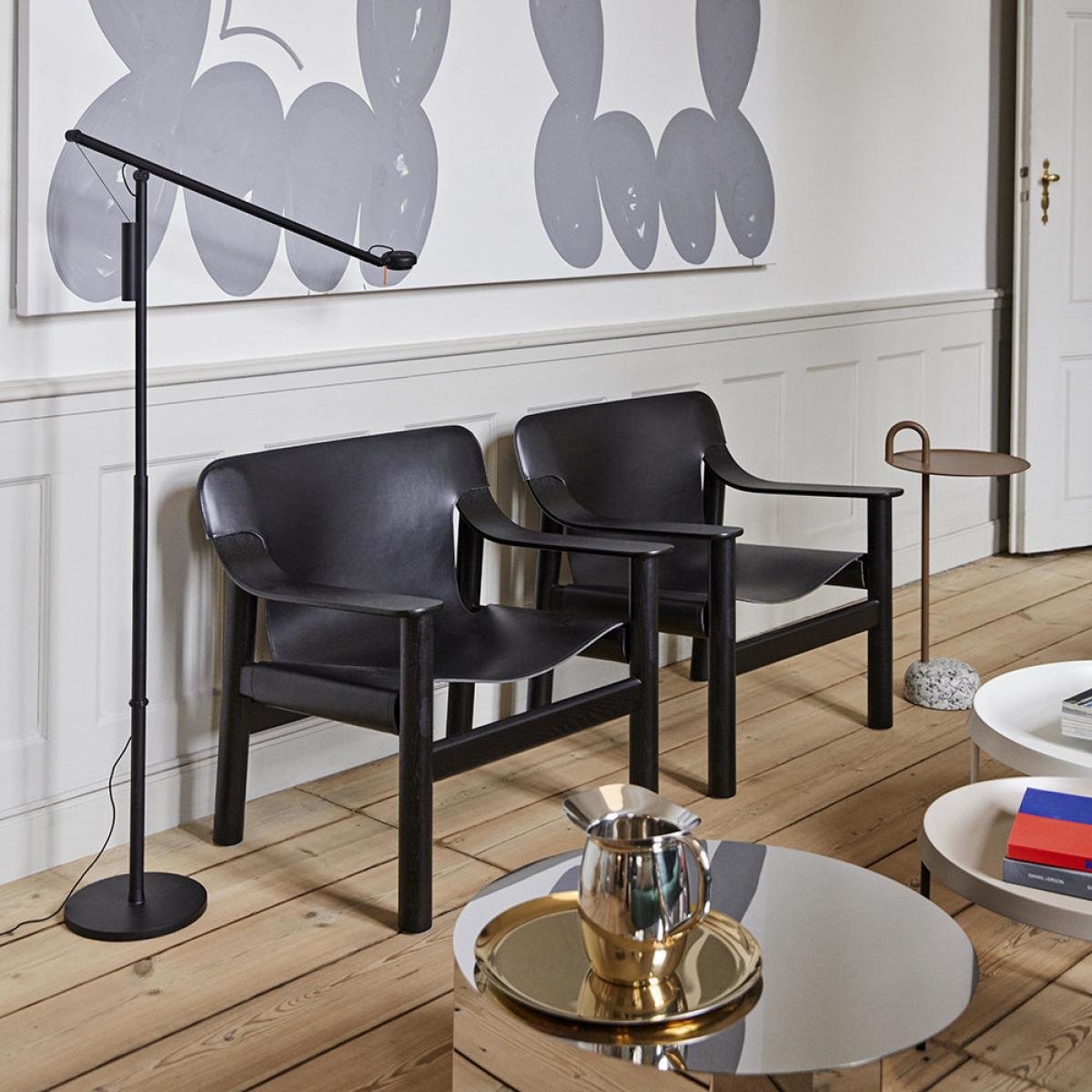 HAY - Bernard Armchair - Black Leather – image 9