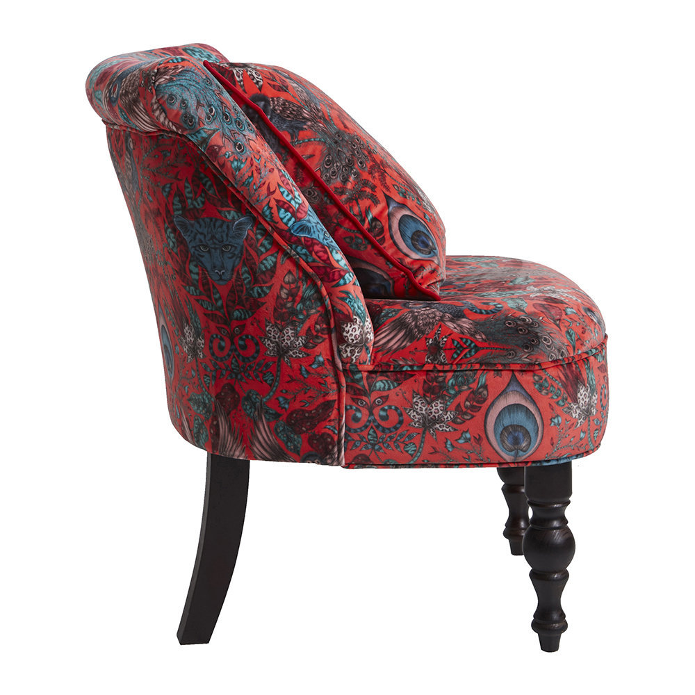 Emma J Shipley - Amazon Langley Armchair - Red – image 3