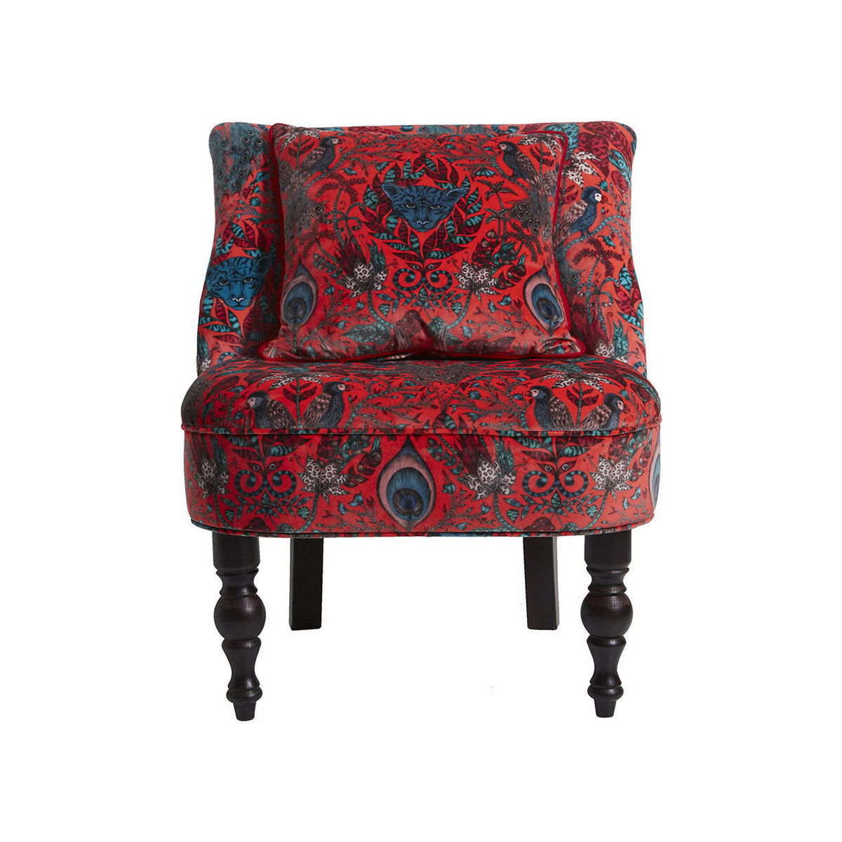 Emma J Shipley - Amazon Langley Armchair - Red – image 2