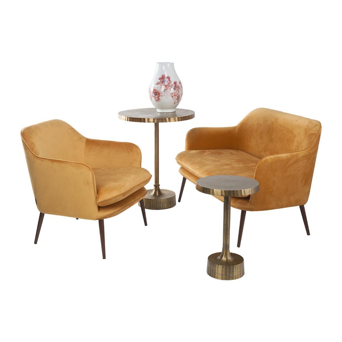 Pols Potten - Charmy Velvet Armchair - Gold – image 3