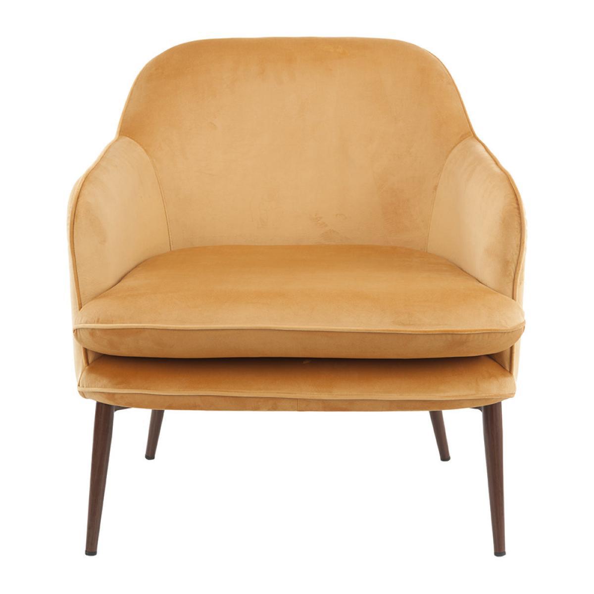 Pols Potten - Charmy Velvet Armchair - Gold – image 4