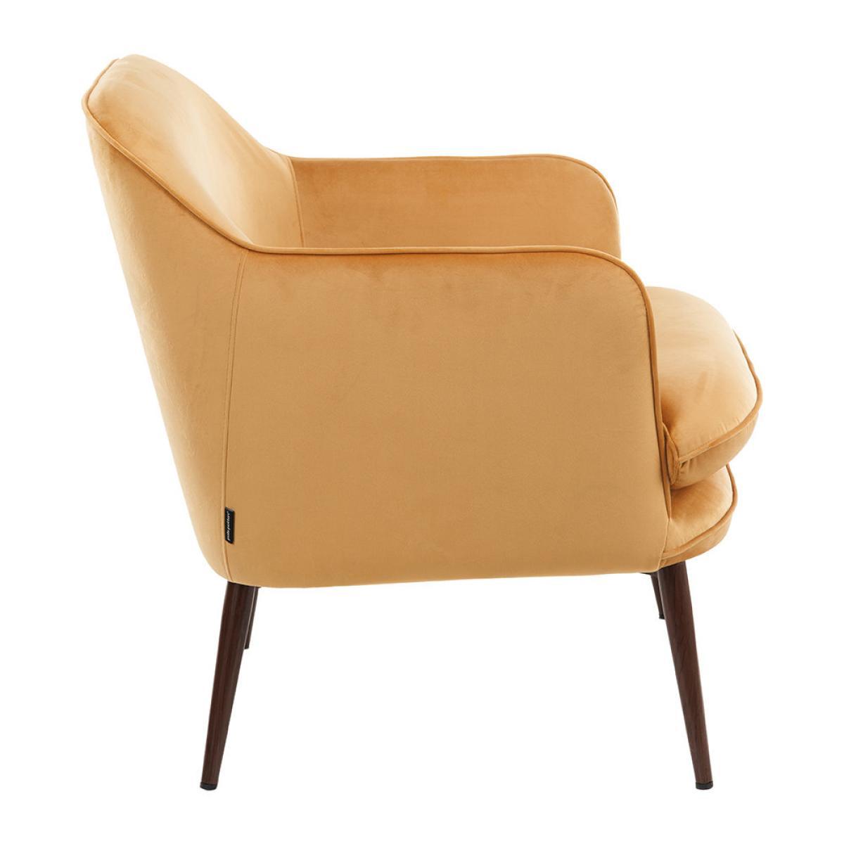 Pols Potten - Charmy Velvet Armchair - Gold – image 5