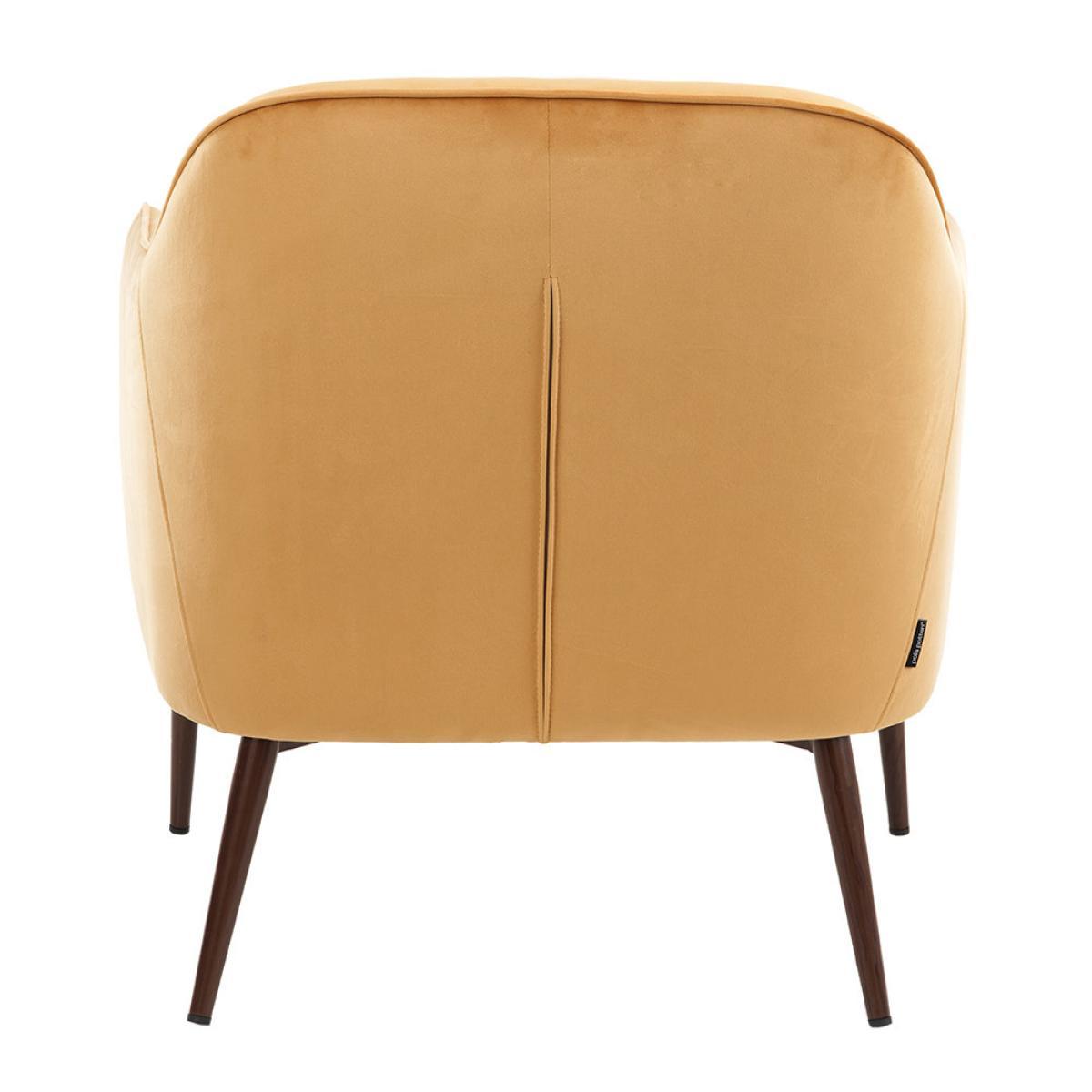 Pols Potten - Charmy Velvet Armchair - Gold – image 6