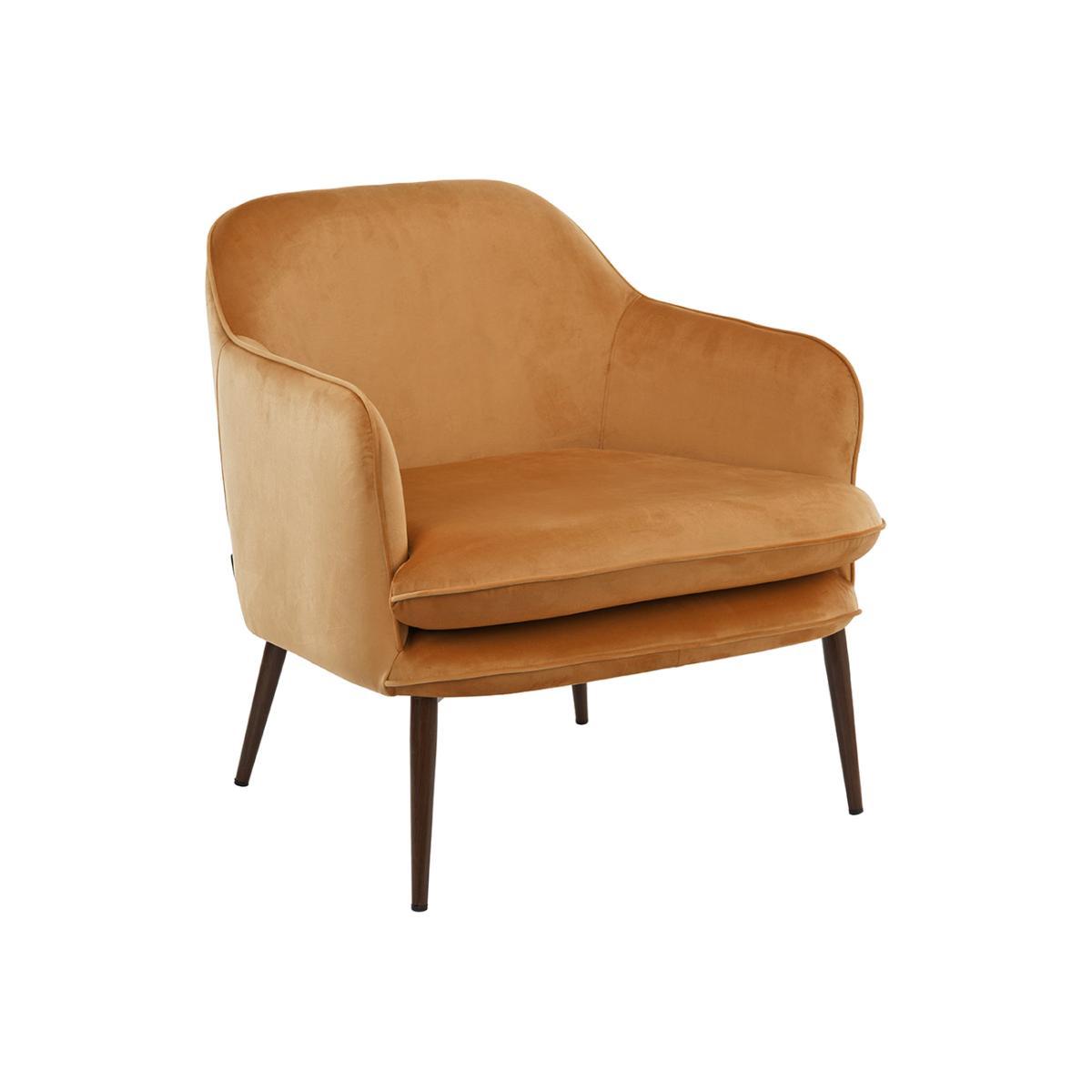 Pols Potten - Charmy Velvet Armchair - Gold – image 1