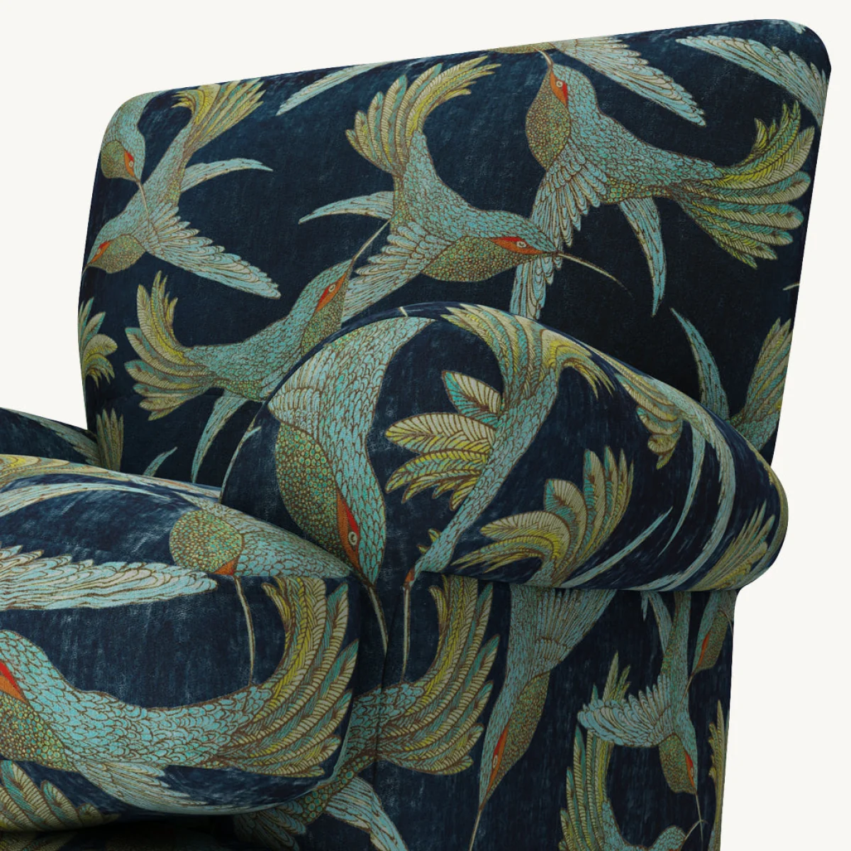 Primrose Chair, Navy – image 3