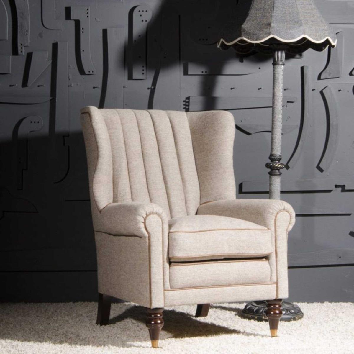 Tetrad Harris Tweed Dunmore Armchair, Cream Fabric | Barker & Stonehouse – image 2