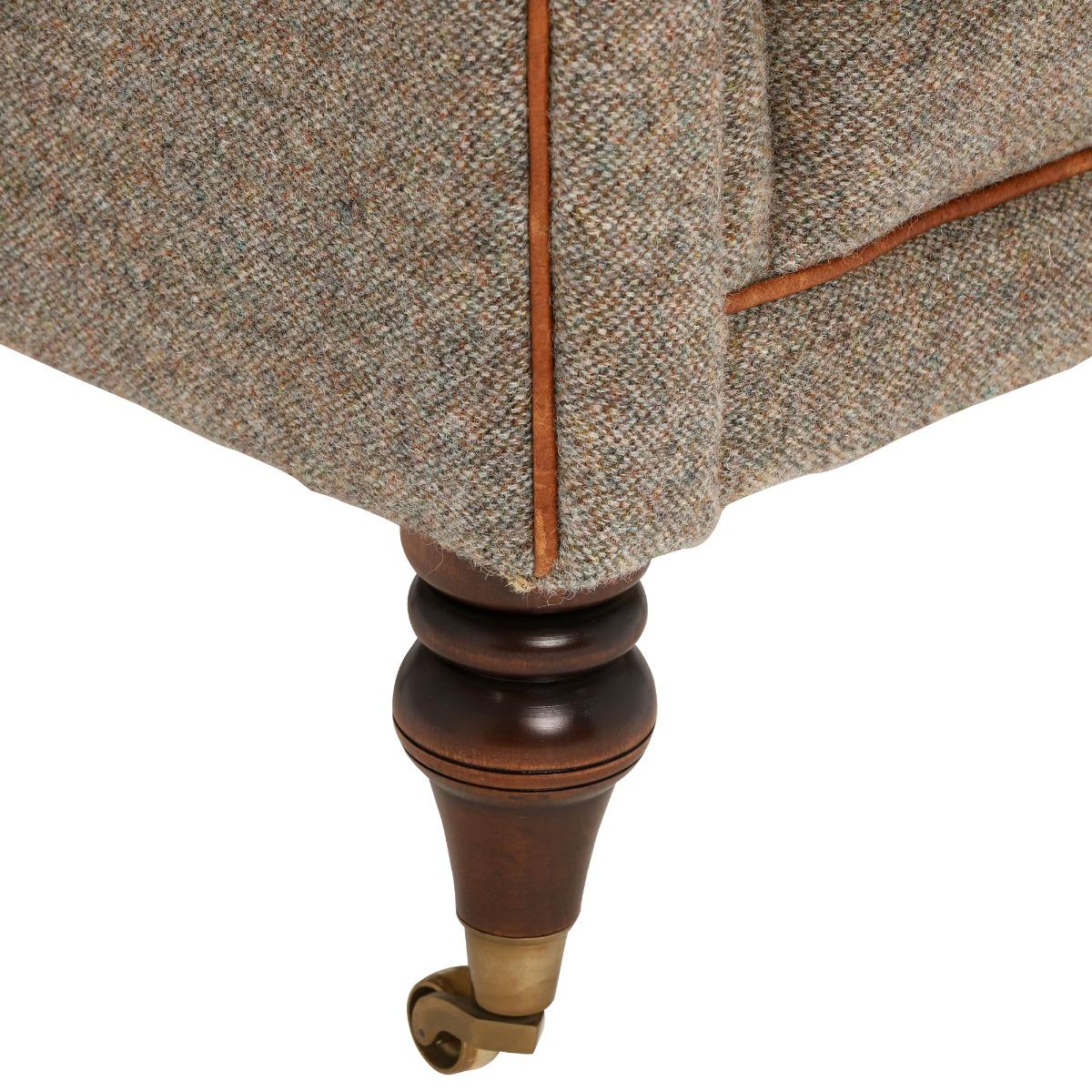Tetrad Harris Tweed Dunmore Armchair, Cream Fabric | Barker & Stonehouse – image 5