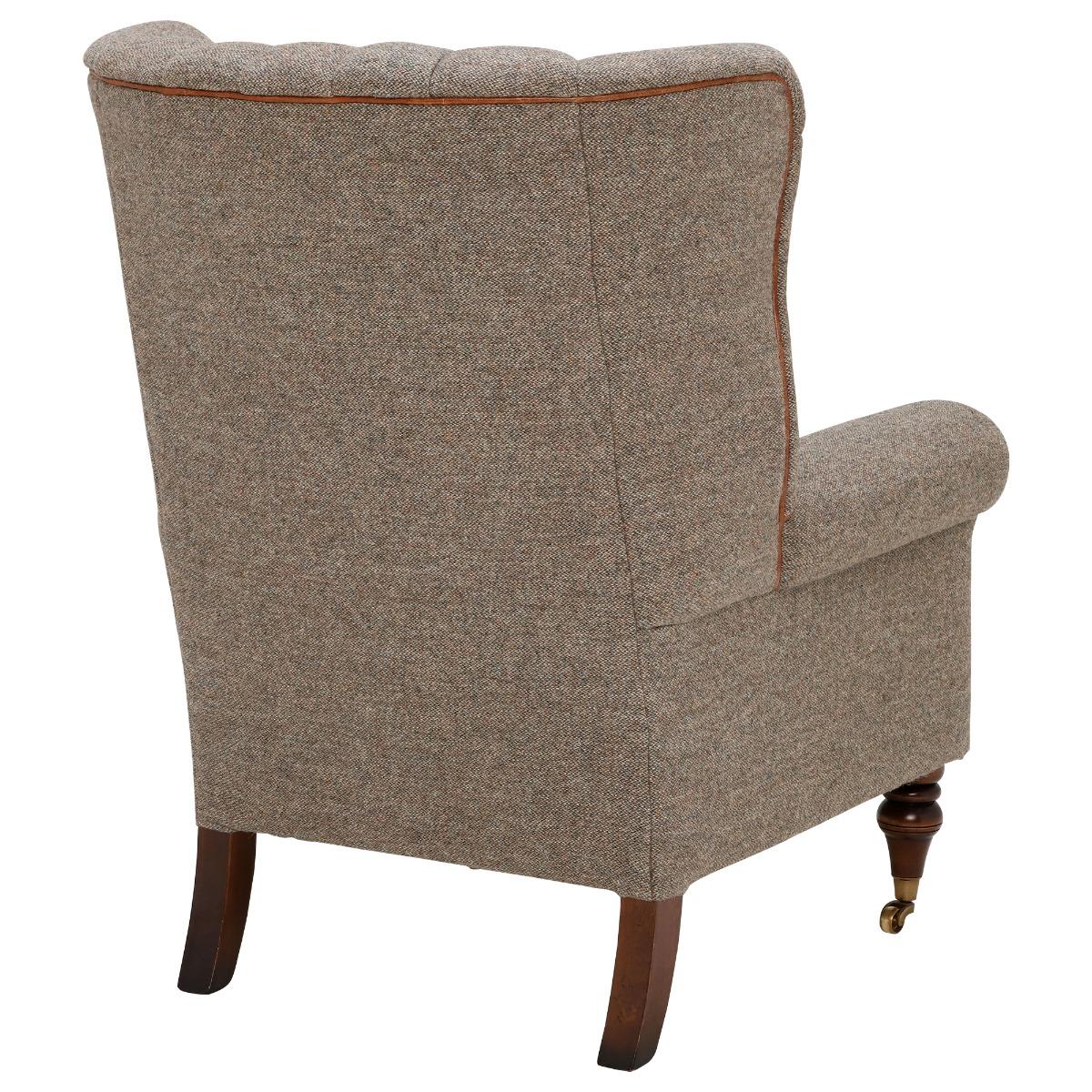 Tetrad Harris Tweed Dunmore Armchair, Cream Fabric | Barker & Stonehouse – image 6