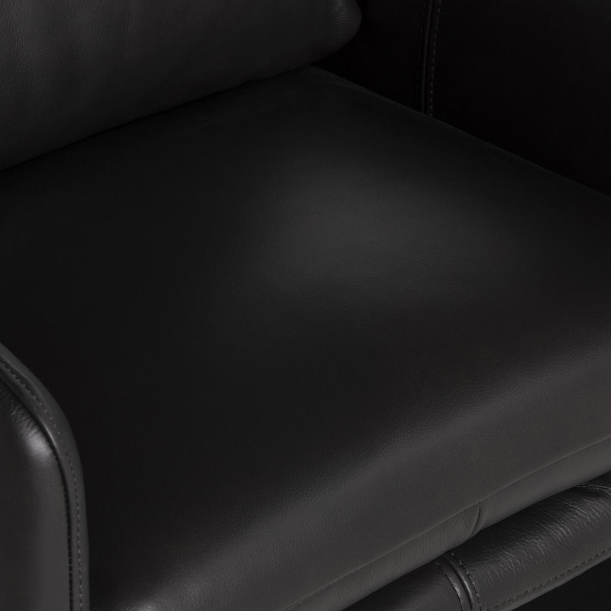 Casca Dining Armchair Ebony L, Brown Leather | Barker & Stonehouse – image 7