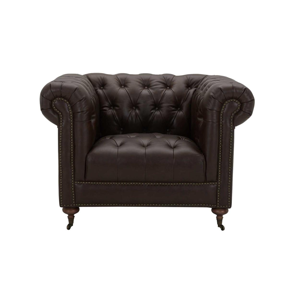 Duchamp Armchair, Brown | Barker & Stonehouse – image 3