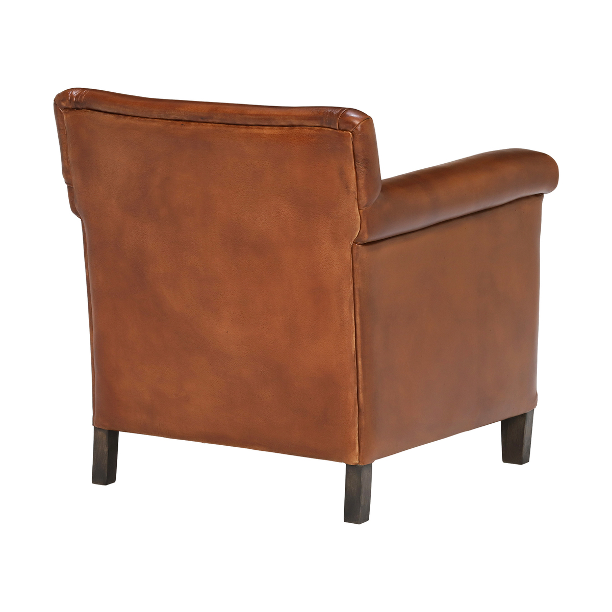 Chastleton Leather Armchair, Light Brown – image 2