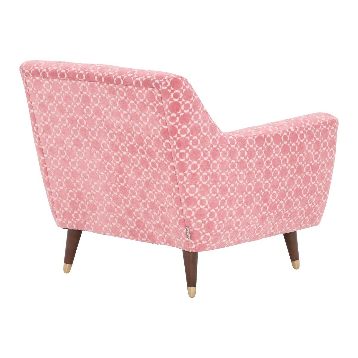 Orla Kiely Rose Fabric Armchair, Blue | Barker & Stonehouse – image 5