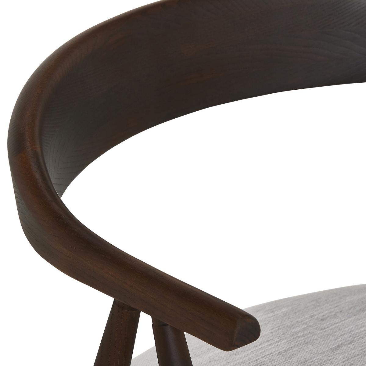 Ercol Lugo Dining Armchair, Brown | Barker & Stonehouse – image 3