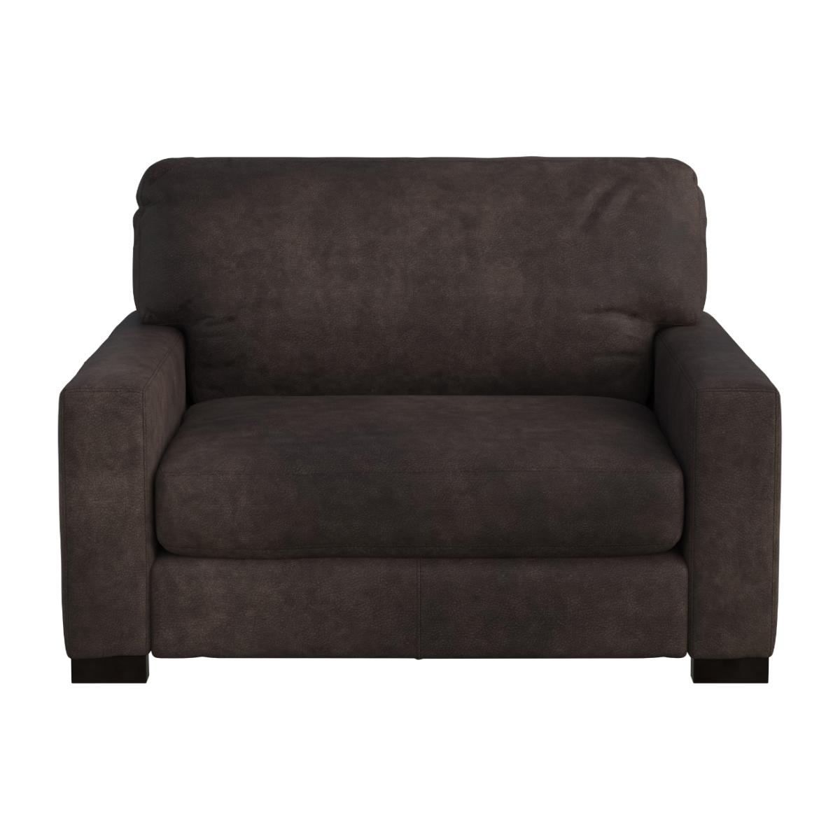 Lorenza Maxi Armchair, Brown Leather | Barker & Stonehouse – image 1
