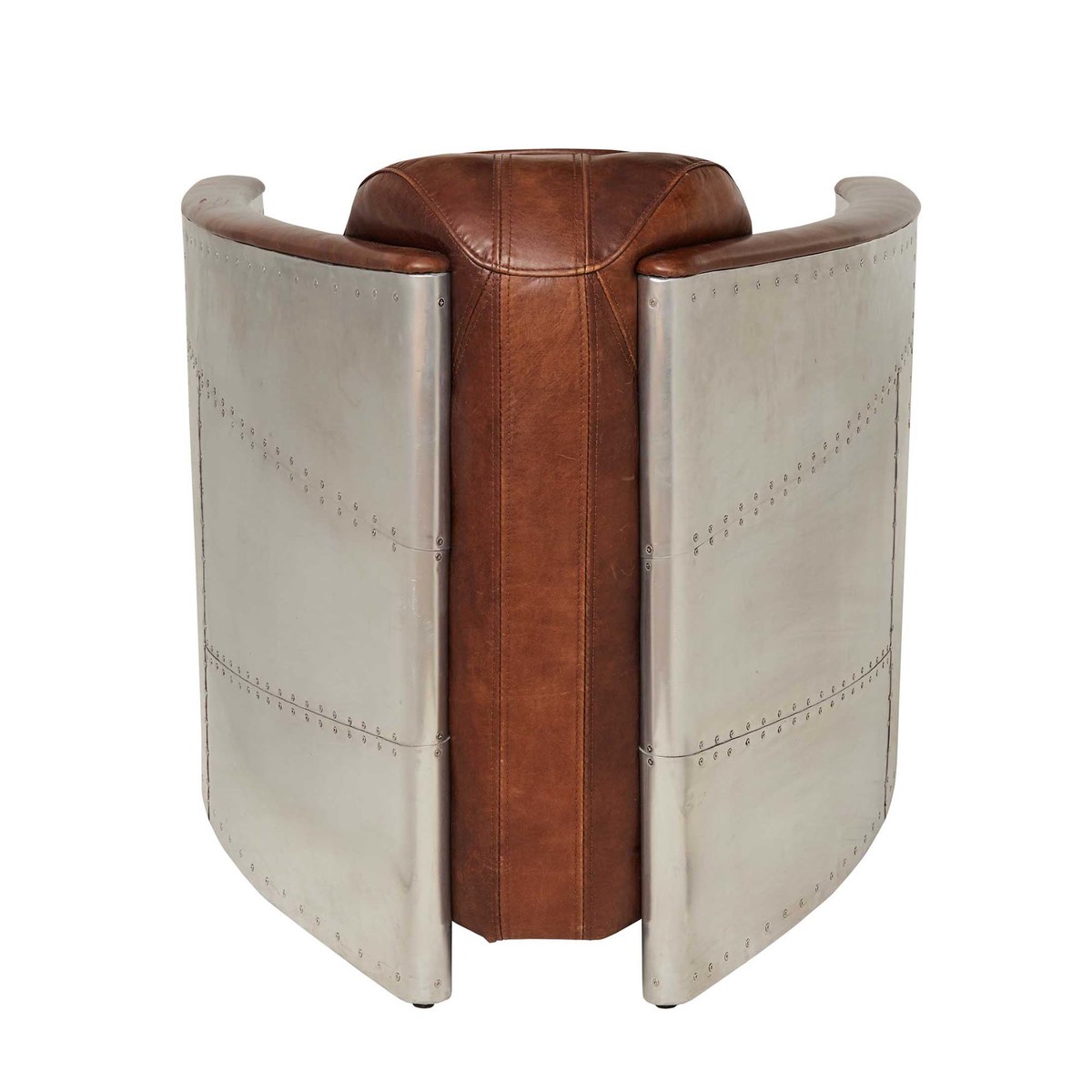 Timothy Oulton Aviator Tomcat Armchair, Vintage Cigar and Spitfire – image 3