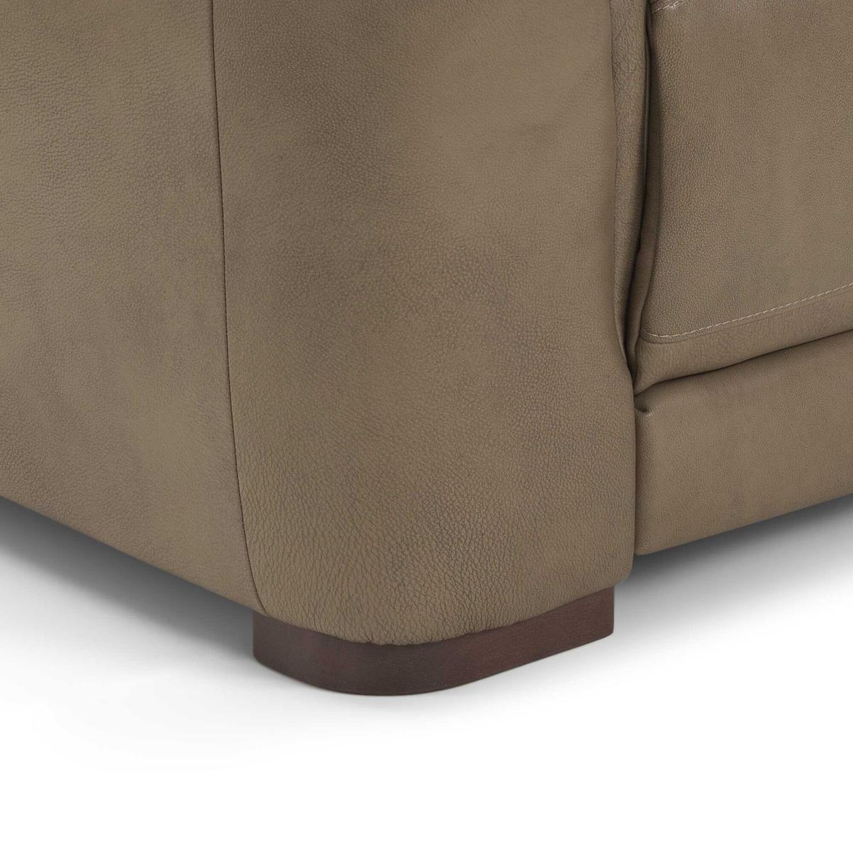 Marshall Power Armchair, Brown Leather | Barker & Stonehouse – image 4