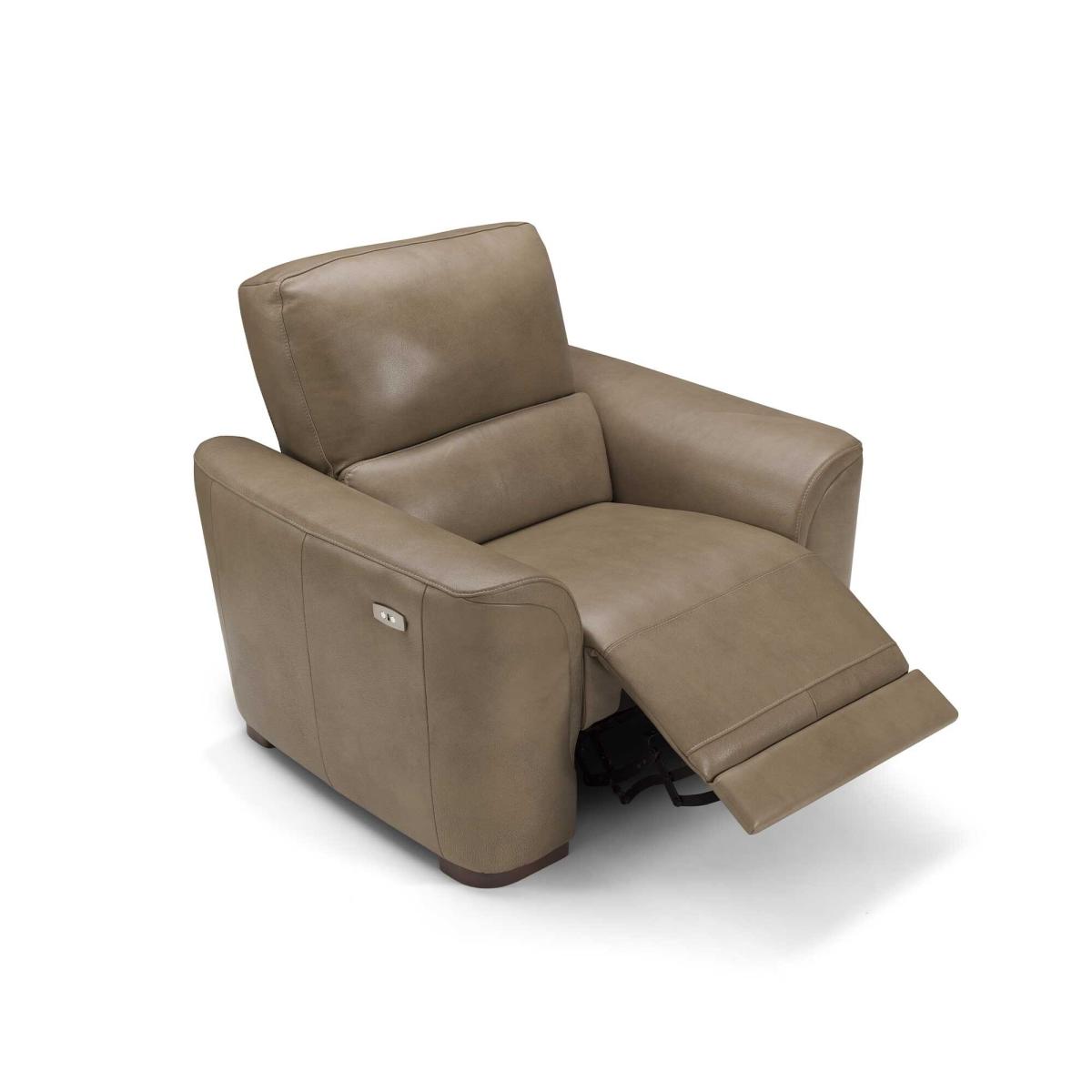 Marshall Power Armchair, Brown Leather | Barker & Stonehouse – image 6