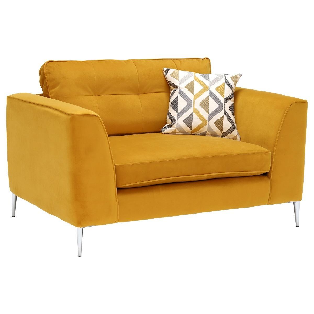 Conza SIngle Seater Snuggle Chair - W138 x D100 x H86cm - Barker &amp; Stonehouse – image 2