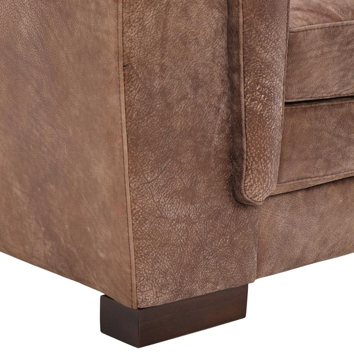 Berisso Armchair, Brown Leather | Barker & Stonehouse – image 3